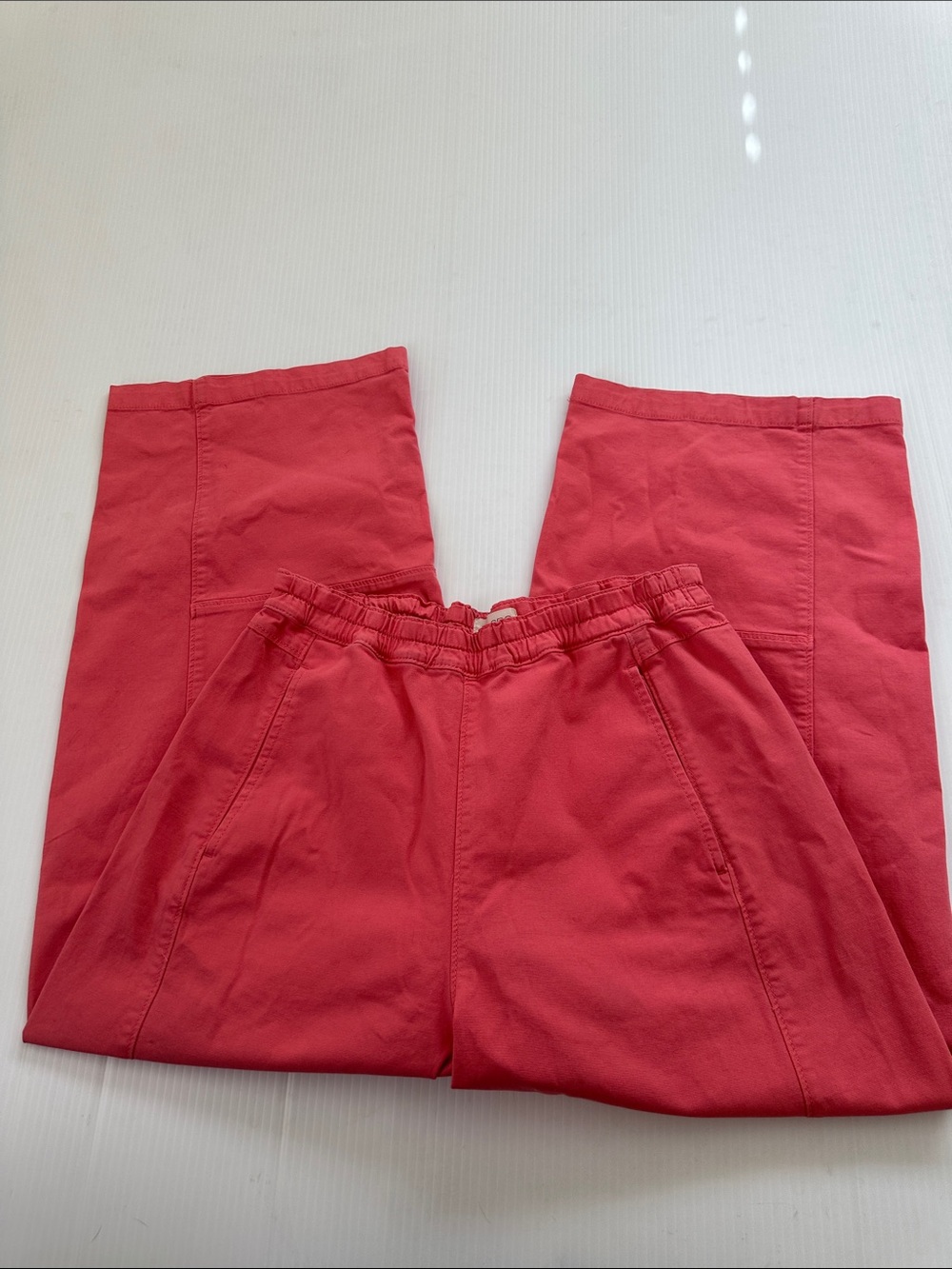 Anthropologie Coral Wide-Leg Pants - Picture 4 of 14
